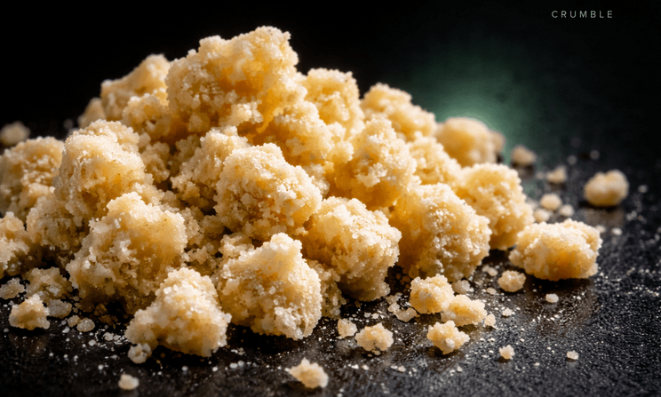 Crumble cannabis concentrate