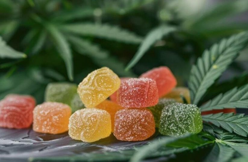 Edibles selection at O'Buds Cannabis