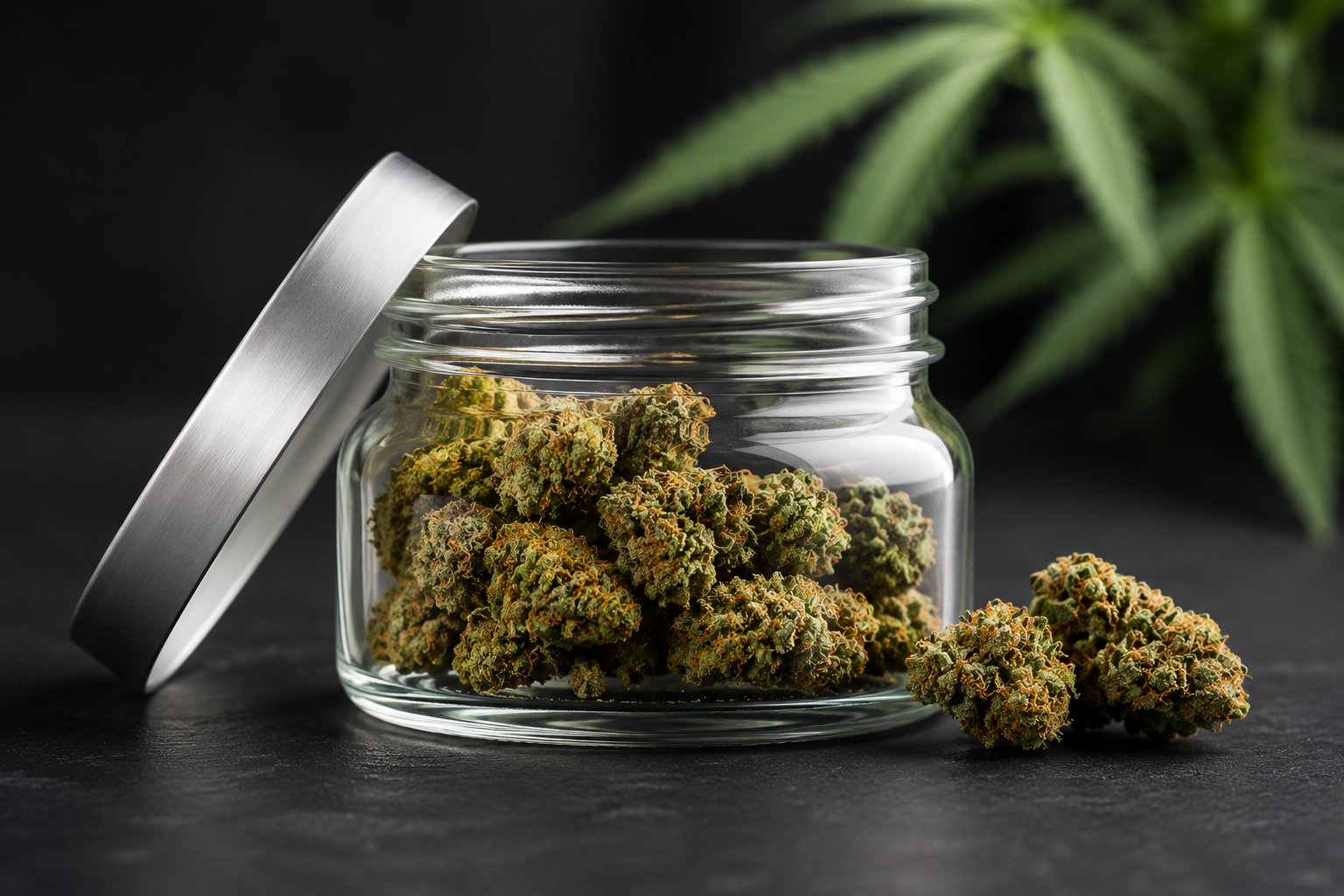 Cannabis Flower selection at O'Buds Cannabis