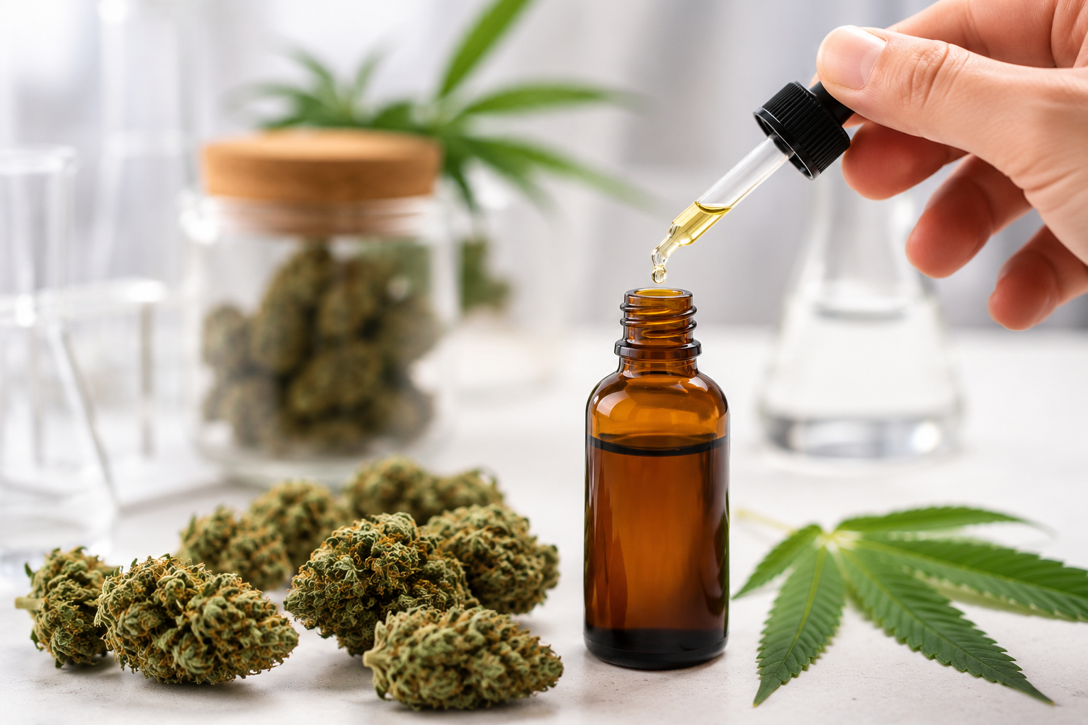 Tinctures quality at O'Buds Cannabis Annandale