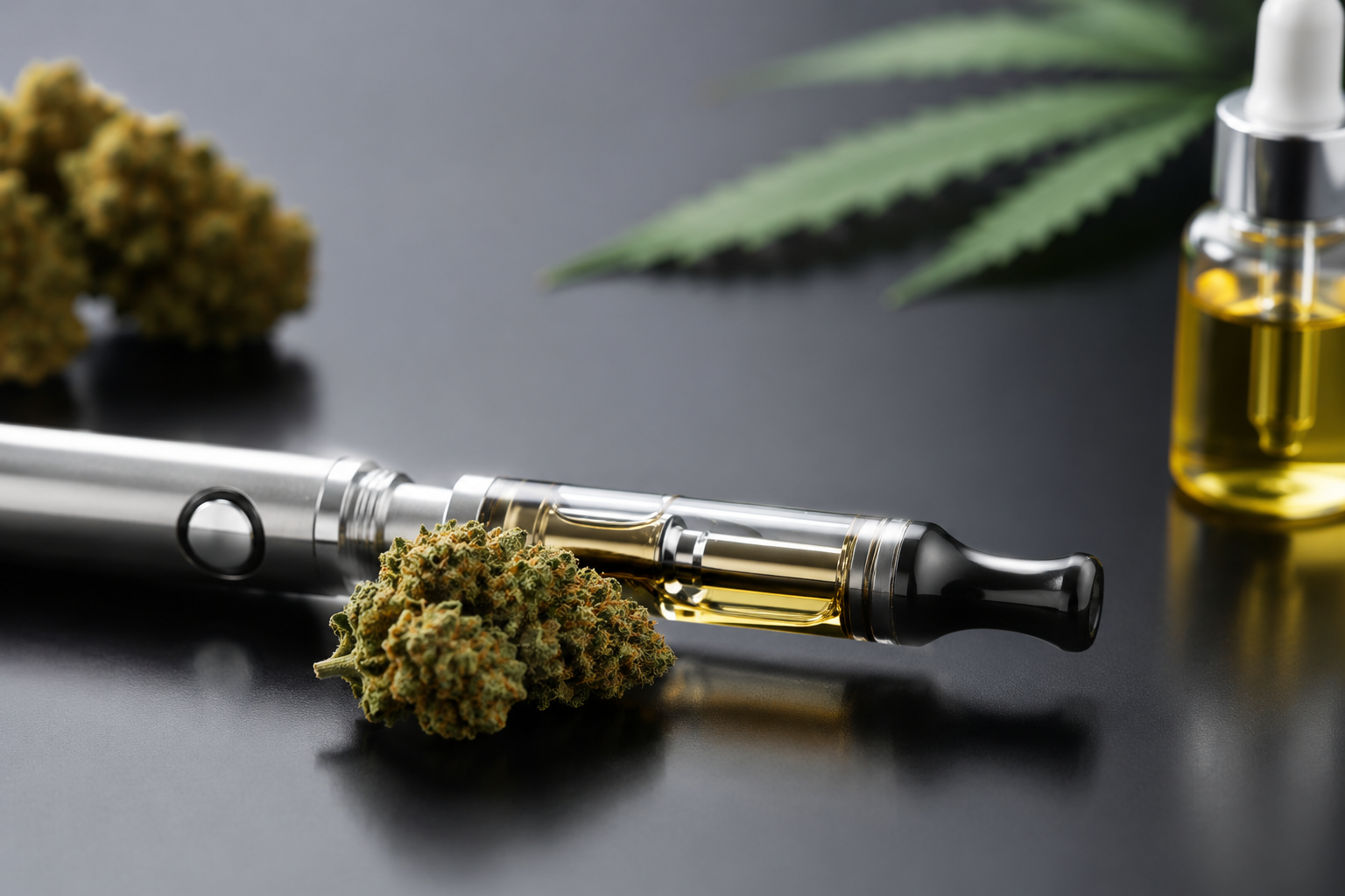 Vapes selection at O'Buds Cannabis
